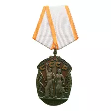 Medalla Militar Orden Insignia De Honor Unión Soviética Urss