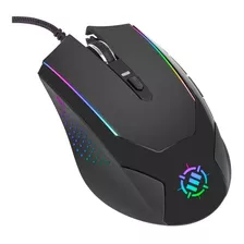 Mouse Gamer Enhance Voltaic/ 6 Botones/ 3500dpi/ Luces Rgb