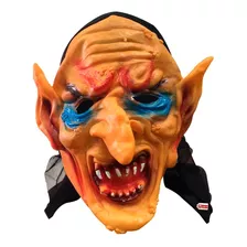Máscara Drácula Látex Disfraz Halloween - Ciudad Cotillón
