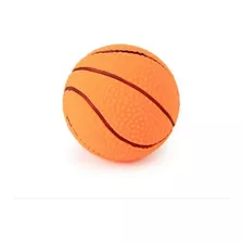 Juguete Para Perro Pelota De Basket Vinilo Con Sonido 6,5 Cm