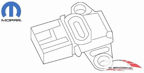 Sensor Map Dodge Ram 3500 Laramie Quad Cab 2wd 2004 5.7l Foto 3