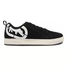 Tenis Ecko Rhino Graffiti Casual Skate Couro Premium Masculi