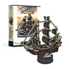 Puzzle 3d - Queen Annes Revenge - Barco Pirata Barba Negra