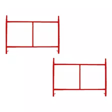 2 Andaimes Modulo Tubular Aço Altura 100cmxcomprimento 150cm