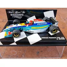 Miniatura F1 1/43 Minichamps Jordan Peugeot Ejr 195 E.irvine