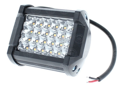 Par Faros 24 Led Dually Bicolor Blanco Ambar Estrobo 4x4 F1 Foto 5