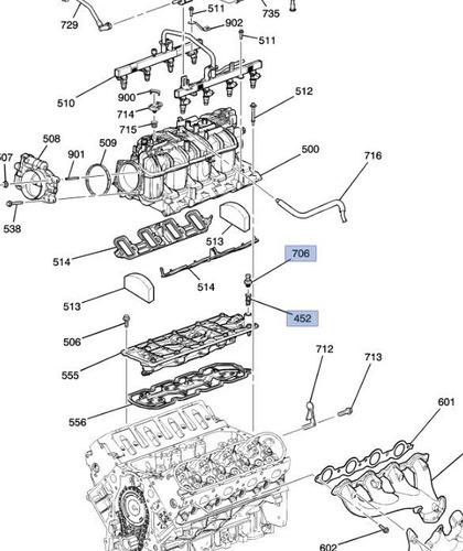 Interruptor Y Filtro Presion Aceite Pontiac Gto V8 5.7 2004 Foto 6