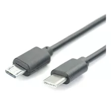 Cable Con Entrada Micro Usb Y Entrada Tipo C