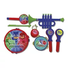 Kit Conjunto De Instrumentos Musicais Pj Masks Candide 