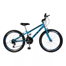 Bicicleta Aro 24 Freio V-brake Mtb 21v Infantil / Juvenil