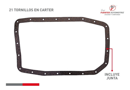 Filtro Transmision Ford Expedition 8 Cil 5.4l 4x2 2007-2010  Foto 3