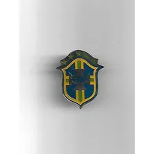 Pin Escudo Brasil - Seleção Brasileira Copa 2018