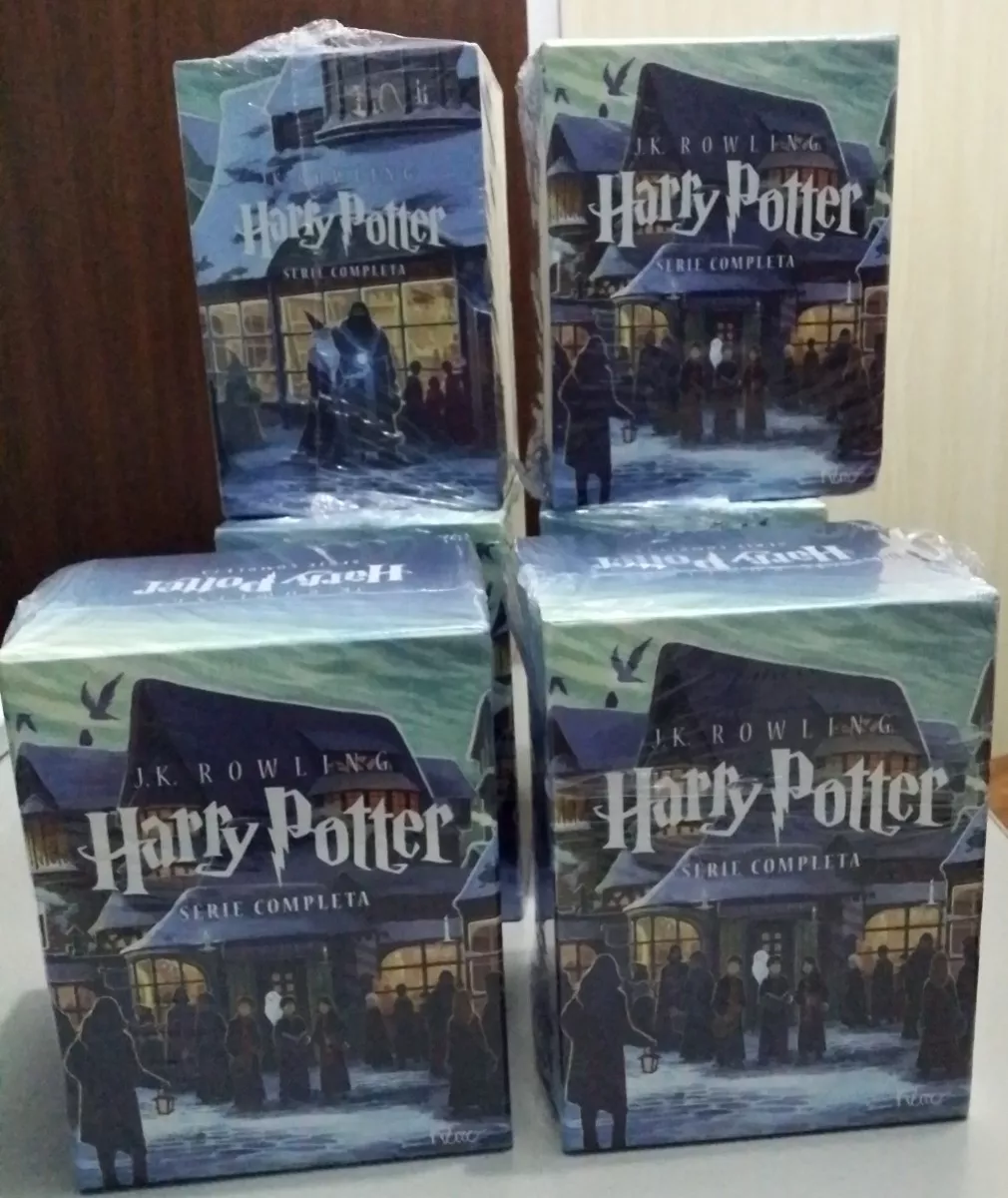 Coleção Box Harry Potter 7 Livros Lacrados