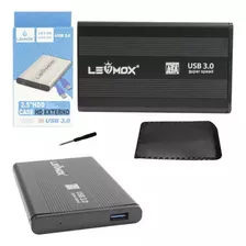 Case Hd Externo Para Sata 2,5''hdd Ley-06 Usb 3.0 Lehmox