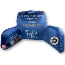 Respaldo Almohada Cojin Para Cama Apoyo Espalda Chocolate