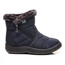 Botas De Nieve Mujer Botines Casual Impermeables Antidesliza