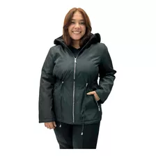 Casaco City Lady Parka Nylon Plus Size