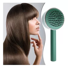 Escova De Cabelo Autolimpante Feminina Luminous Cor Verde