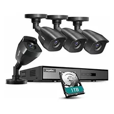 Sistema De Cámara De Seguridad Sannce 8ch 1080p Lite Dvr Co