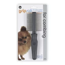 Jw Pet Company Gripsoft Peine De Doble Cara Para Perro, Blan