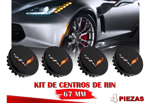 Emblema Parrilla Para Chevrolet Corvette 1961 - 2017 (chroma