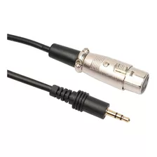 Cable De Micrófono De 3,5 Mm Macho A Xlr Hembra, 3 M, Adapta