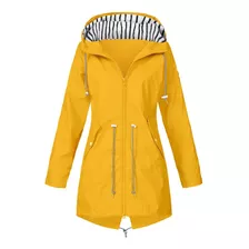 Chubasquero Impermeable Con Capucha Y Chaquetas Lisas Para M