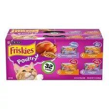 Purina Friskies Alimento Gato Poultry Prime Filets 32 Pack