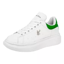 Tenis Mod 7118 Para Hombre American Fire Color Blanco