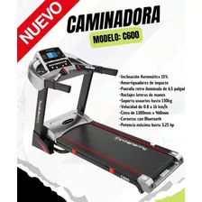 Caminadora Trotadora Electrica C600 Con Bluetooth 