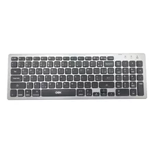 Teclado Bluetooth Oex Tc504 Qwerty Português Brasil Cor Cinza E Preto