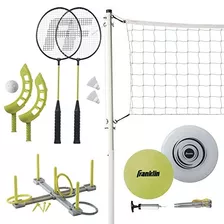Franklin Deportes Diversión 5 Combo Set - Badminton, Voleibo