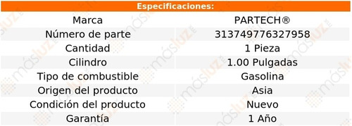 (1) Bomba De Frenos Nissan D21 2.4l 4 Cil 92/94 Partech Foto 2