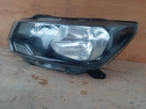 Par De Faros Vw Gol /saveiro Fondo De Cromo Original Usado  Foto 4