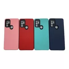 Funda Anti Golpes Reforzada + Vidrio Full Para Motorola G60s