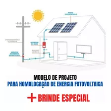 Modelo Projeto - Homologação De Energia Fotovoltaica 2023