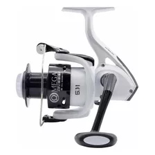 Molinete Omega 5000 Maruri 5 Rolamentos Cor Branco Drag 9kg Lado Da Manivela Direito/esquerdo