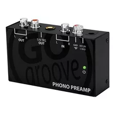 Gogroove Mini Placa Giratoria Phono Preamplificador Preampli