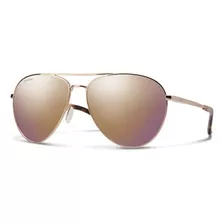 Gafas De Sol Smith Layback Lifestyle - Oro Rosa | Espejo Dor