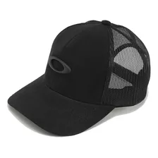 Boné Oakley Metal Ellipse Trucker Hat Preto