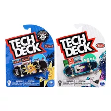 Tech Deck Skate - Skate De Dedo Tech Deck Coleção 2 Un 