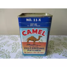Antigua Lata Camel Usa 1946 Con 50 Parches Para Vulcanizar
