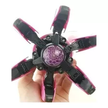 Aranha Robô Dançarino Rosa 6 Pernas Com Sons E Luzes