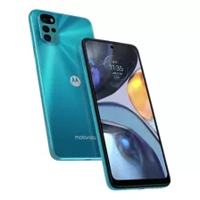 Smartphone Motorola Moto G22 128gb Azul 4g Tela 6,5 Ips 90h