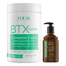 Btx Youse Realinhamento 1kg + Maxy Blend Nutrição 250g