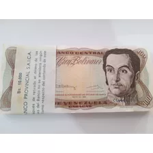 100 Billetes De 100 Bolívares Consecutivos 8 Diciembre 1992