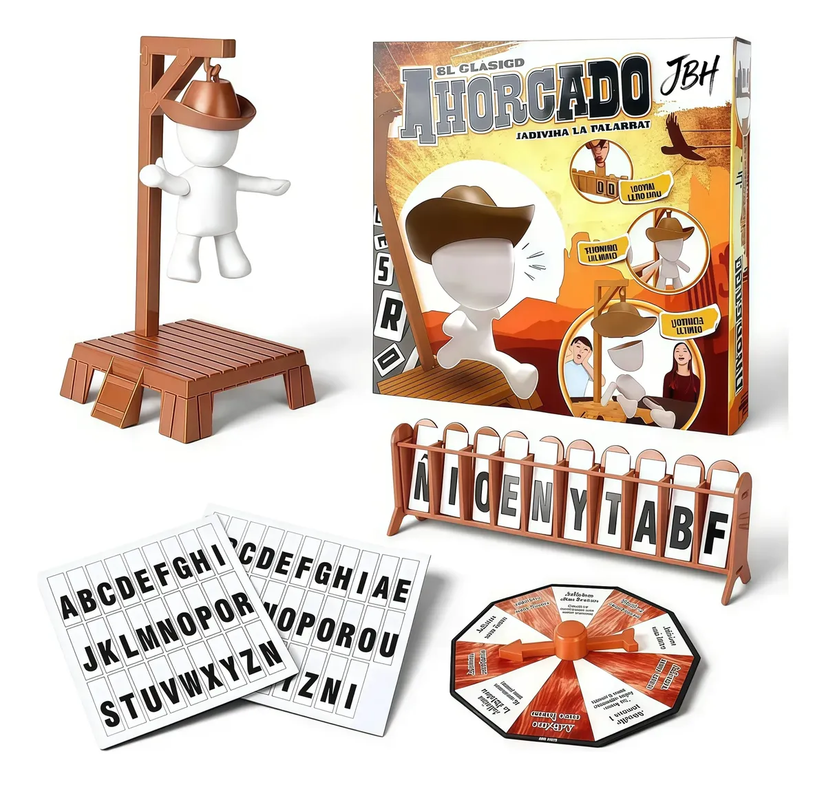 Juego De Mesa Ahorcado Magnético Familiar