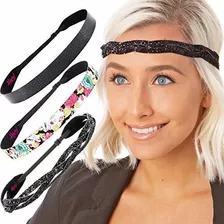 Diademas - Hipsy Cute Adjustable No Slip Fashion Headbands 