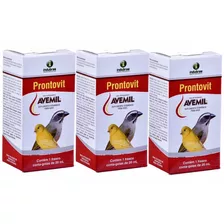 Kit Com 3 Unidades De Avemil Prontovit - 20ml