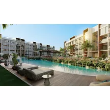 Apartamento En Venta, Proyecto En White Sands, Punta Cana, 75m2, 1 Hab. 1 Parqueo, Oportunidad De Invertir, Todas Las Comodidades, Campo De Golf, Un Paraíso Para Vivir. 